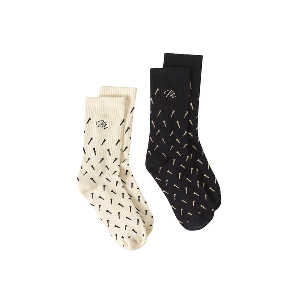 Tees Crew Socks - 2 Pairs Pack