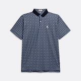 Blue Mosaic Polo