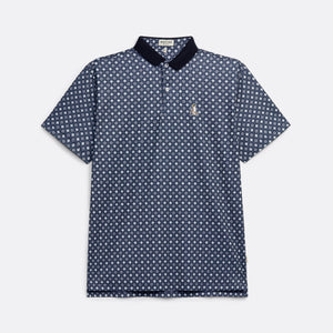 Blue Mosaic Polo
