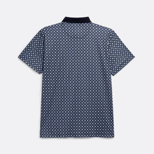 Blue Mosaic Polo