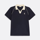 Alba Knit V-neck Polo
