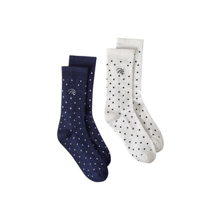 Golf Balls Crew Socks - 2 Pairs Pack