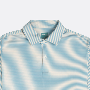 Autumn Stripes Polo Oyster