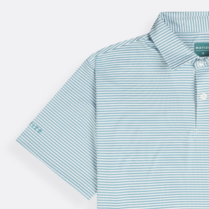 Autumn Stripes Polo White