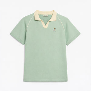 Alba Knit V-neck Polo