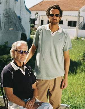 Alba Knit V-neck Polo